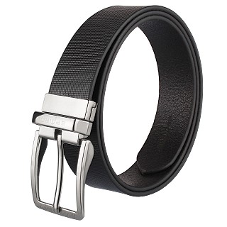 Men's Genuine Leather Belt |Buckle| Black